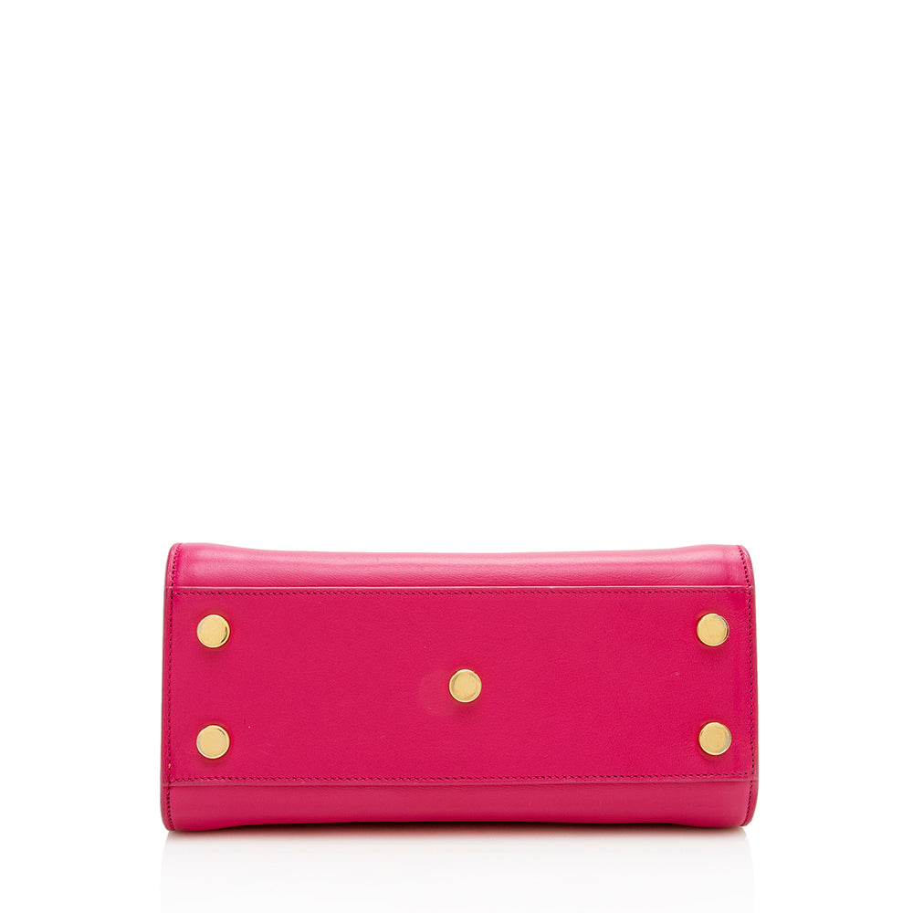 Saint Laurent Calfskin Classic Sac de Jour Nano Tote (SHF-13585)