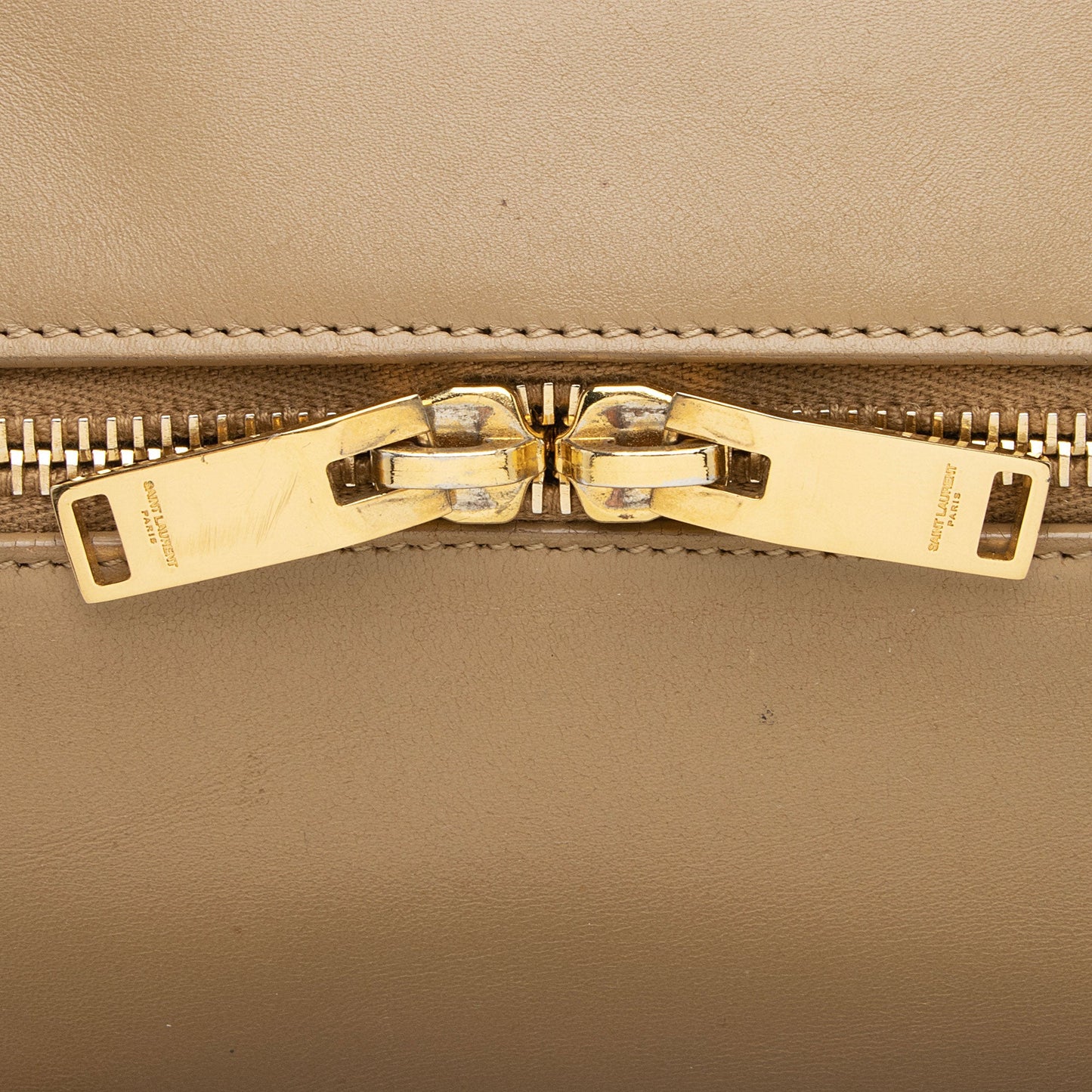 Saint Laurent Calfskin Duffle 6 Satchel (SHF-ZZBrpg)