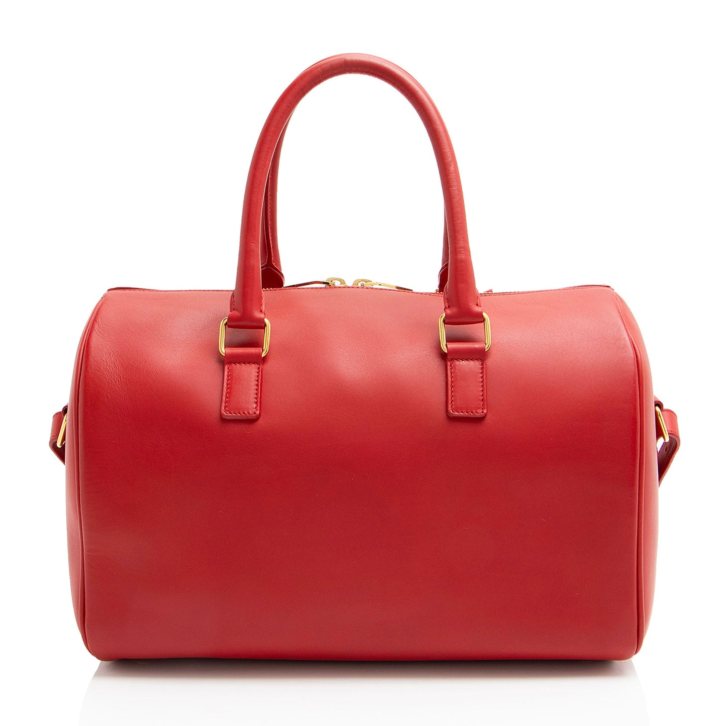 Saint Laurent Calfskin Duffle 6 Satchel