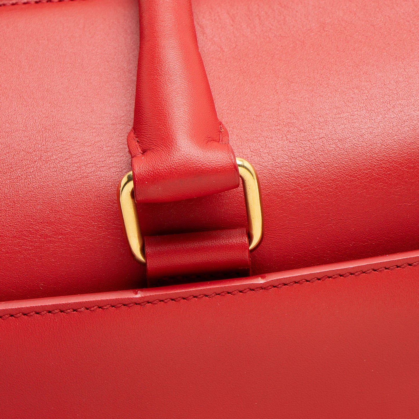 Saint Laurent Calfskin Duffle 6 Satchel
