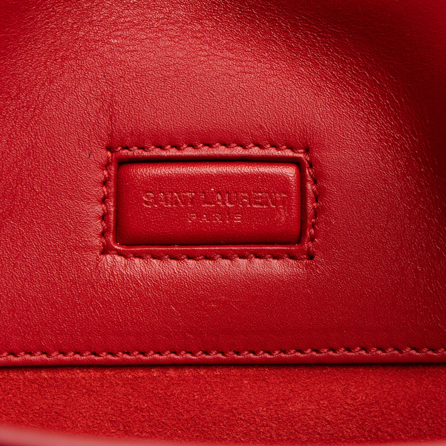 Saint Laurent Calfskin Duffle 6 Satchel