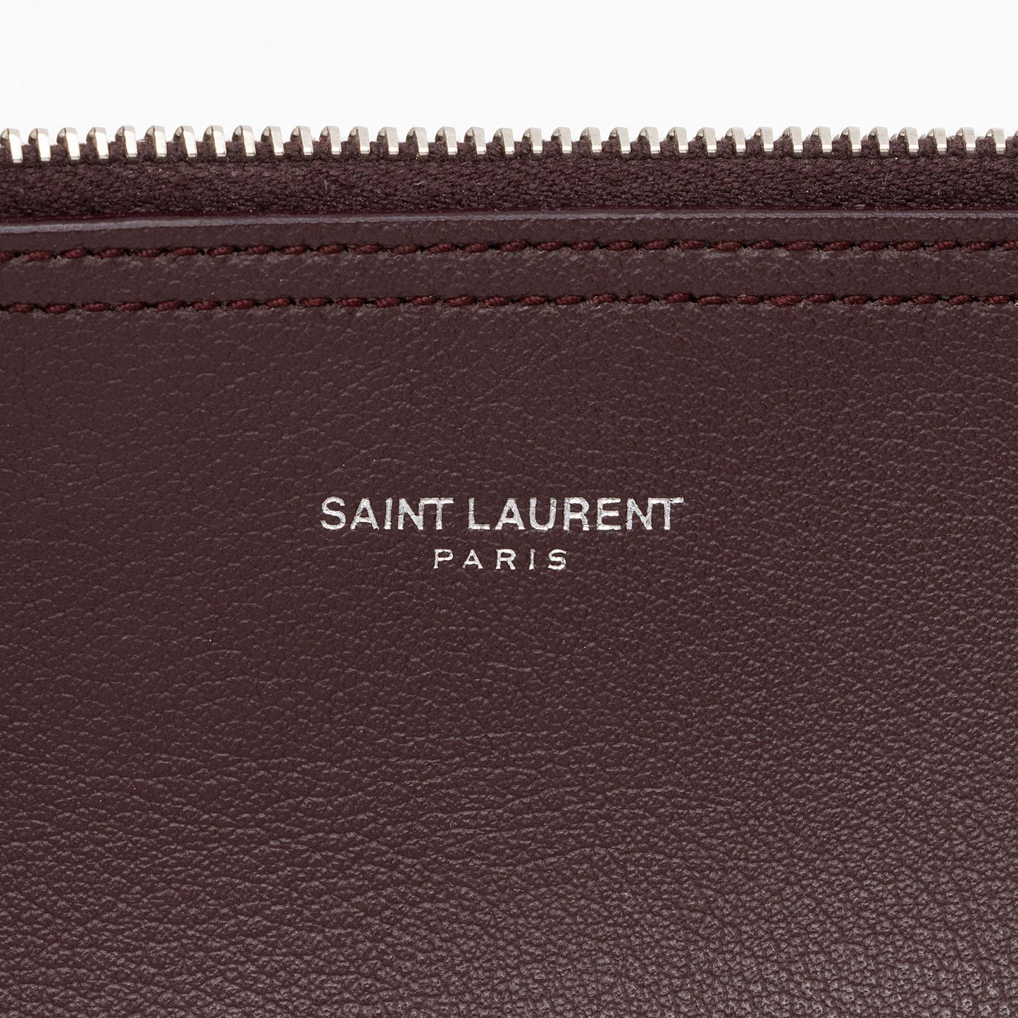 Saint Laurent Calfskin Fringe Large Shopping Tote (SHF-h6dSh9)
