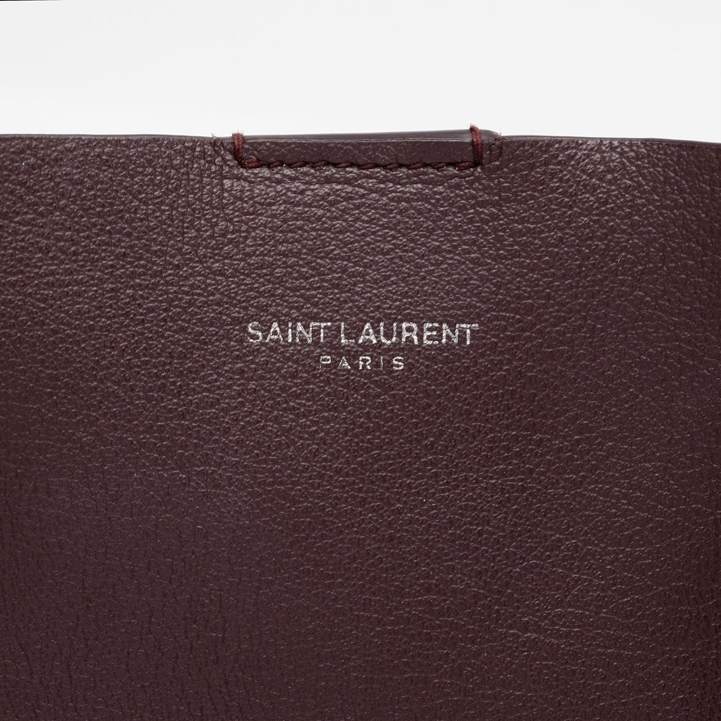 Saint Laurent Calfskin Fringe Large Shopping Tote (SHF-h6dSh9)