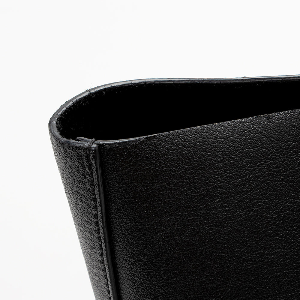 Saint Laurent Calfskin Large Shopping Tote - FINAL SALE (SHF-16264)