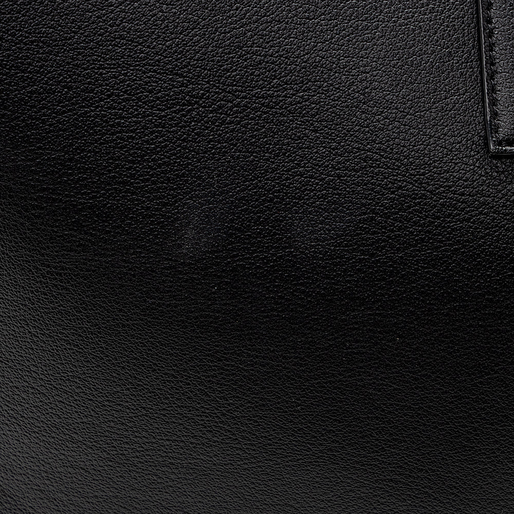 Saint Laurent Calfskin Large Shopping Tote - FINAL SALE (SHF-16264)