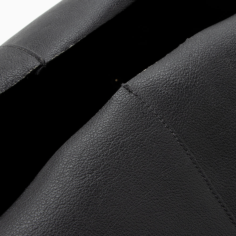 Saint Laurent Calfskin Large Shopping Tote (SHF-18421)
