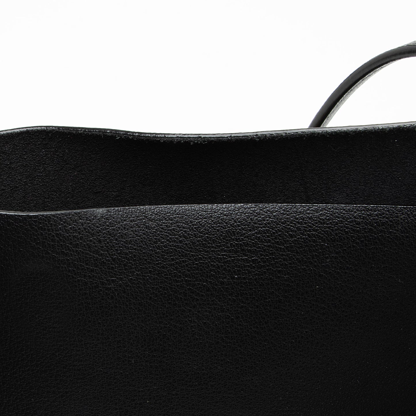 Saint Laurent Calfskin Large Shopping Tote (SHF-23053)