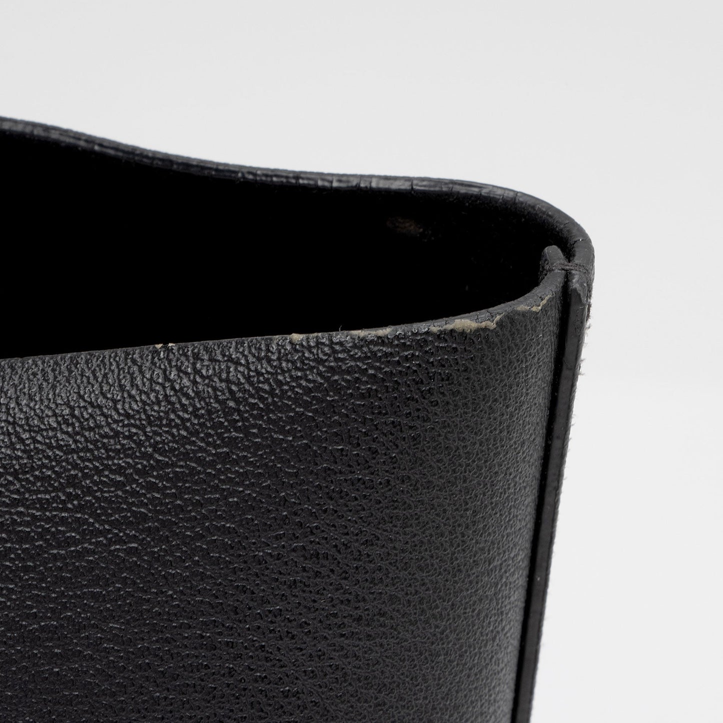 Saint Laurent Calfskin Large Shopping Tote (SHF-wdJx5S)