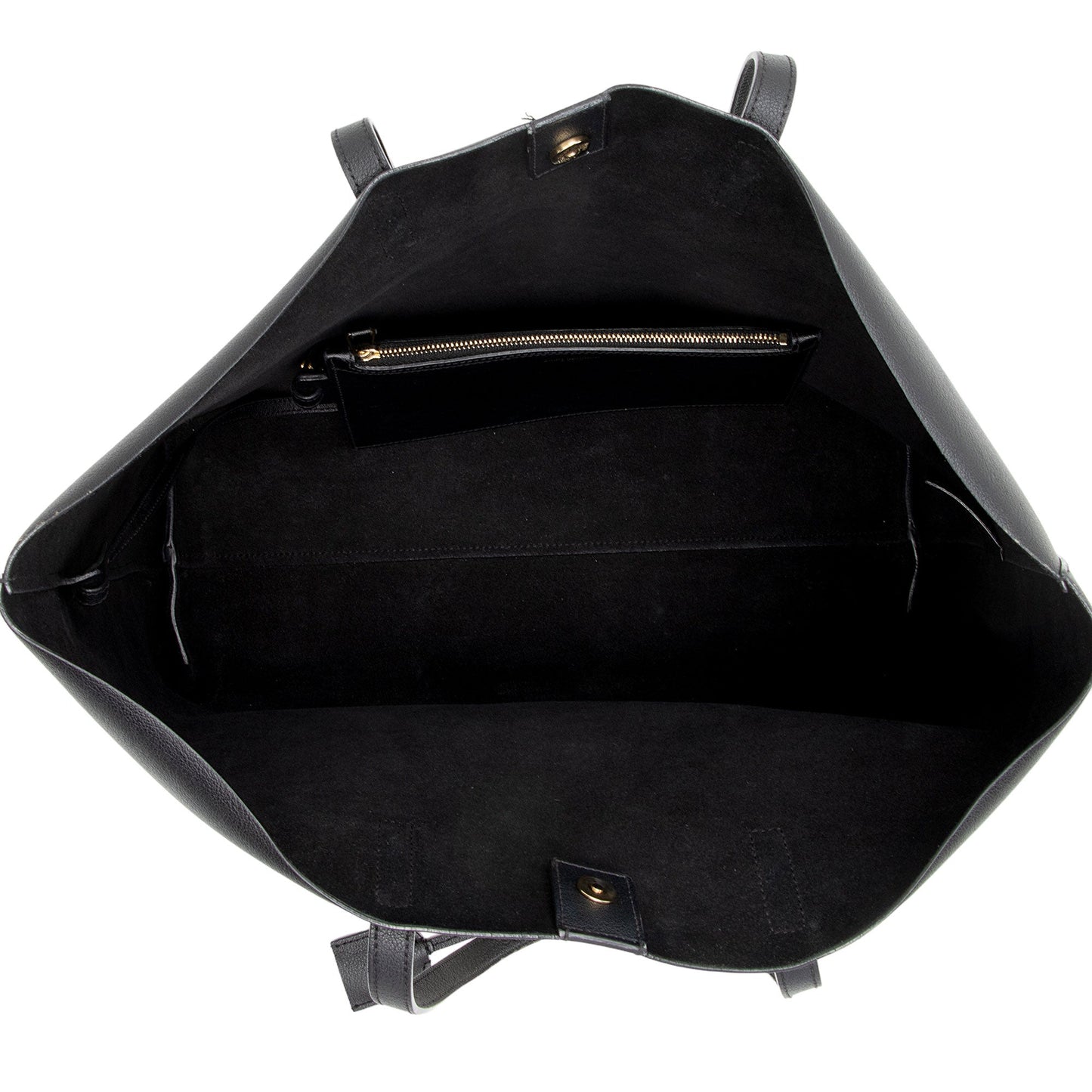 Saint Laurent Calfskin Large Shopping Tote (SHF-wdJx5S)