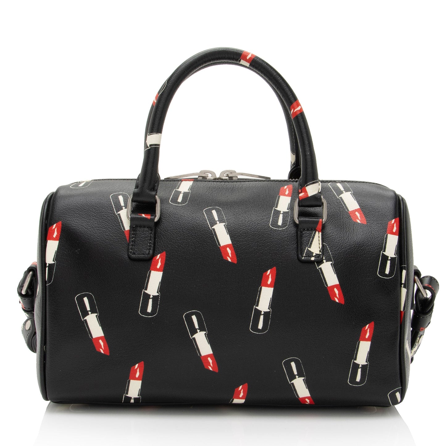 Saint Laurent Calfskin Lipstick Baby Duffle Bag (SHF-0OJW25)