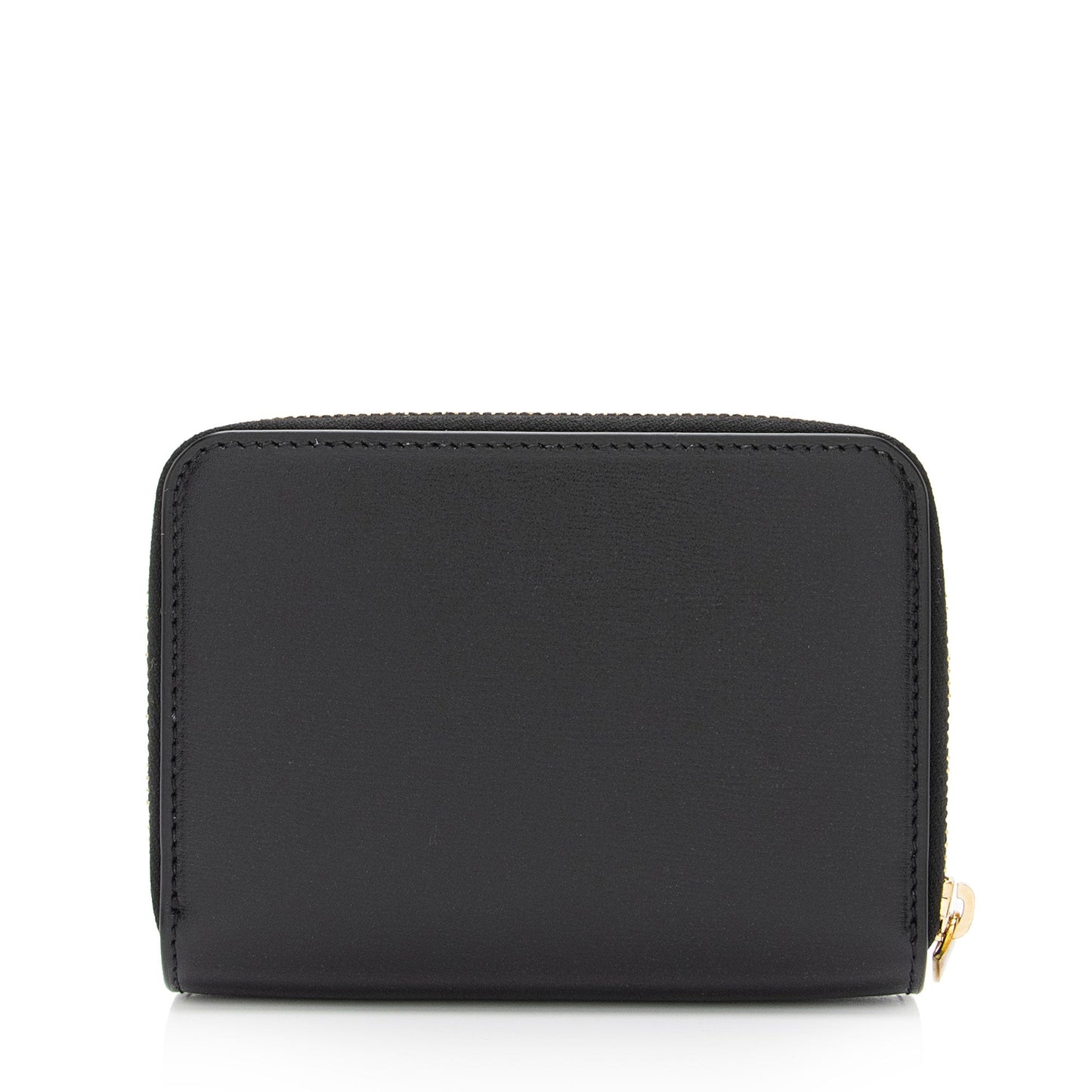 Saint Laurent Calfskin Monogram Compact Zip Around Wallet (SHF-p3n5HY)