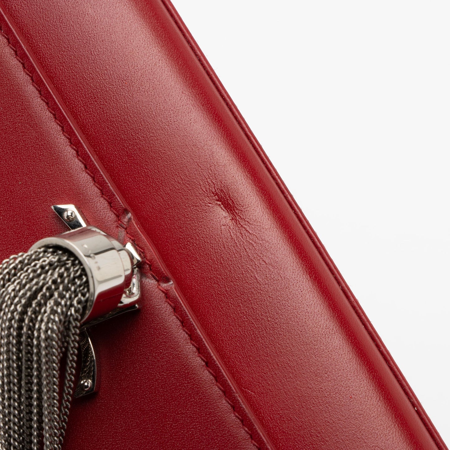 Saint Laurent Calfskin Monogram Kate Tassel Medium Shoulder Bag (SHF-tAqbu4)