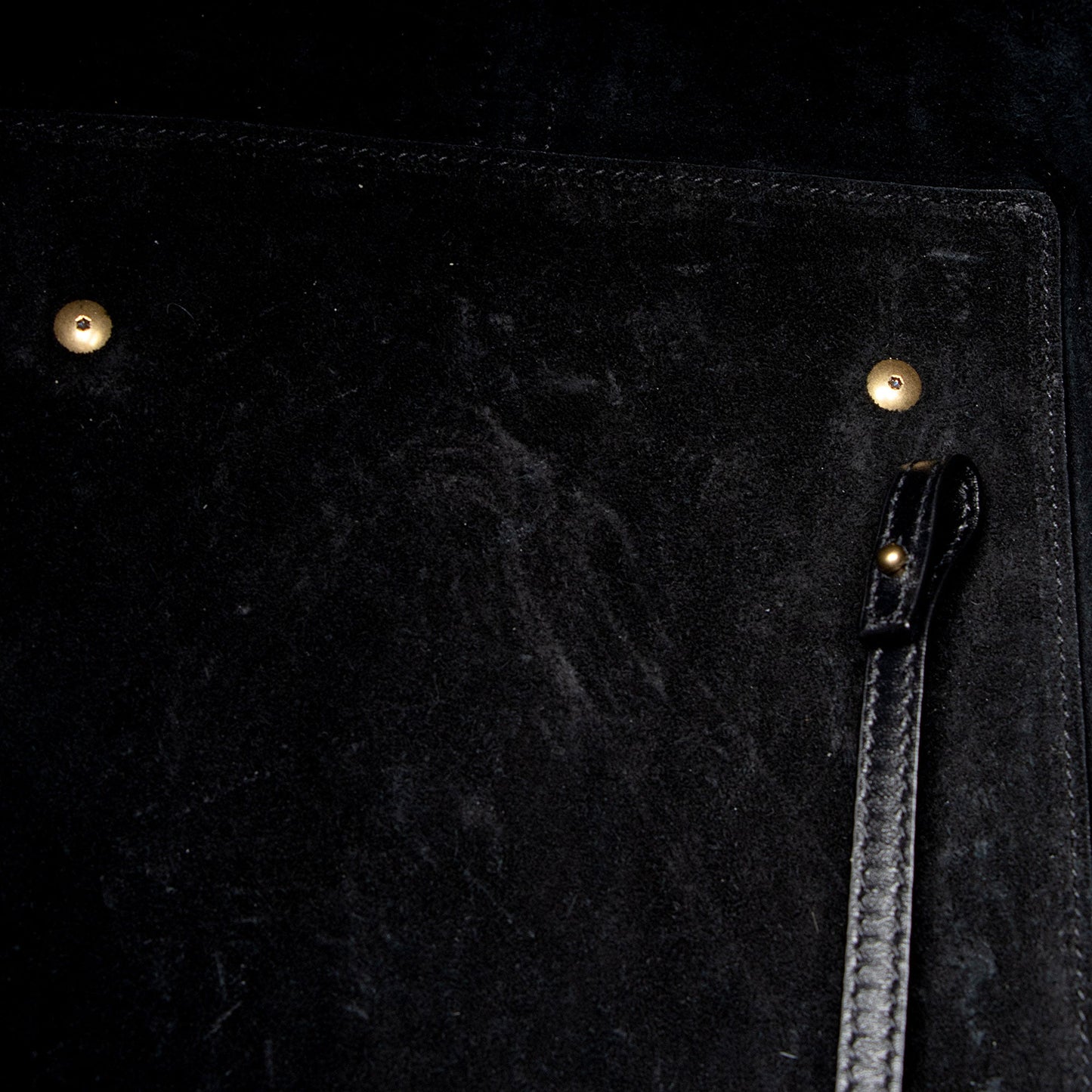 Saint Laurent Calfskin Monogram Le 37 Bucket Bag (SHF-U75VCF)