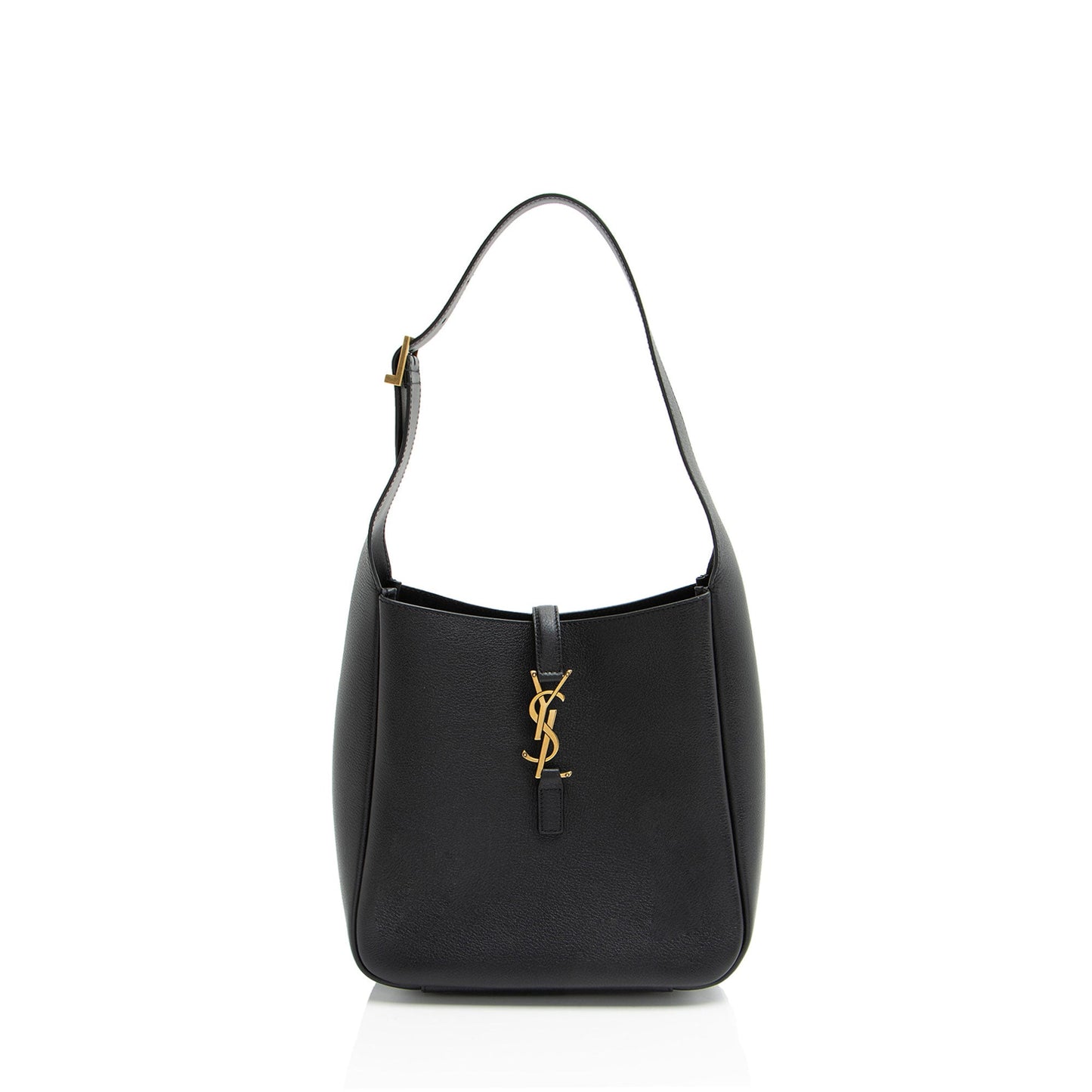 Saint Laurent Calfskin Monogram Le 5 A 7 Small Hobo
