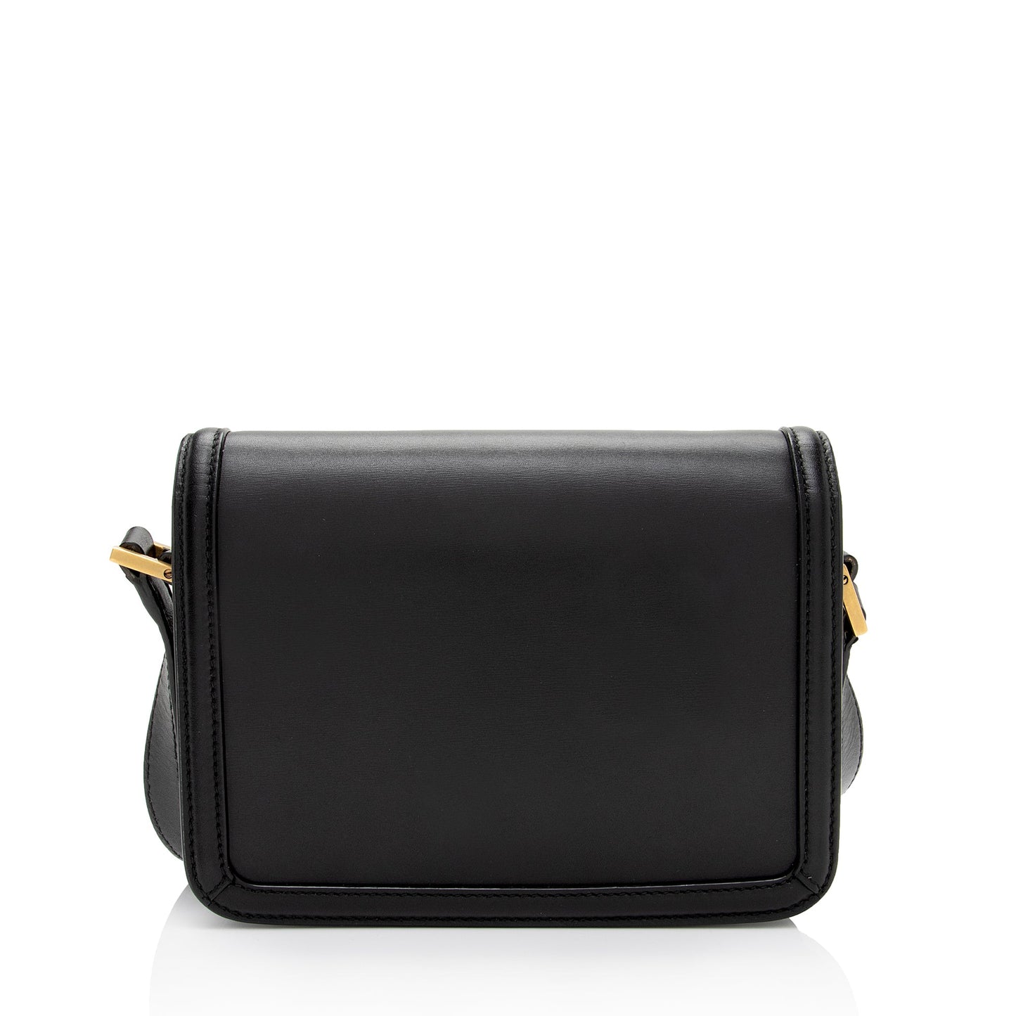 Saint Laurent Calfskin Monogram Solferino Small Shoulder Bag (SHF-3WORNU)