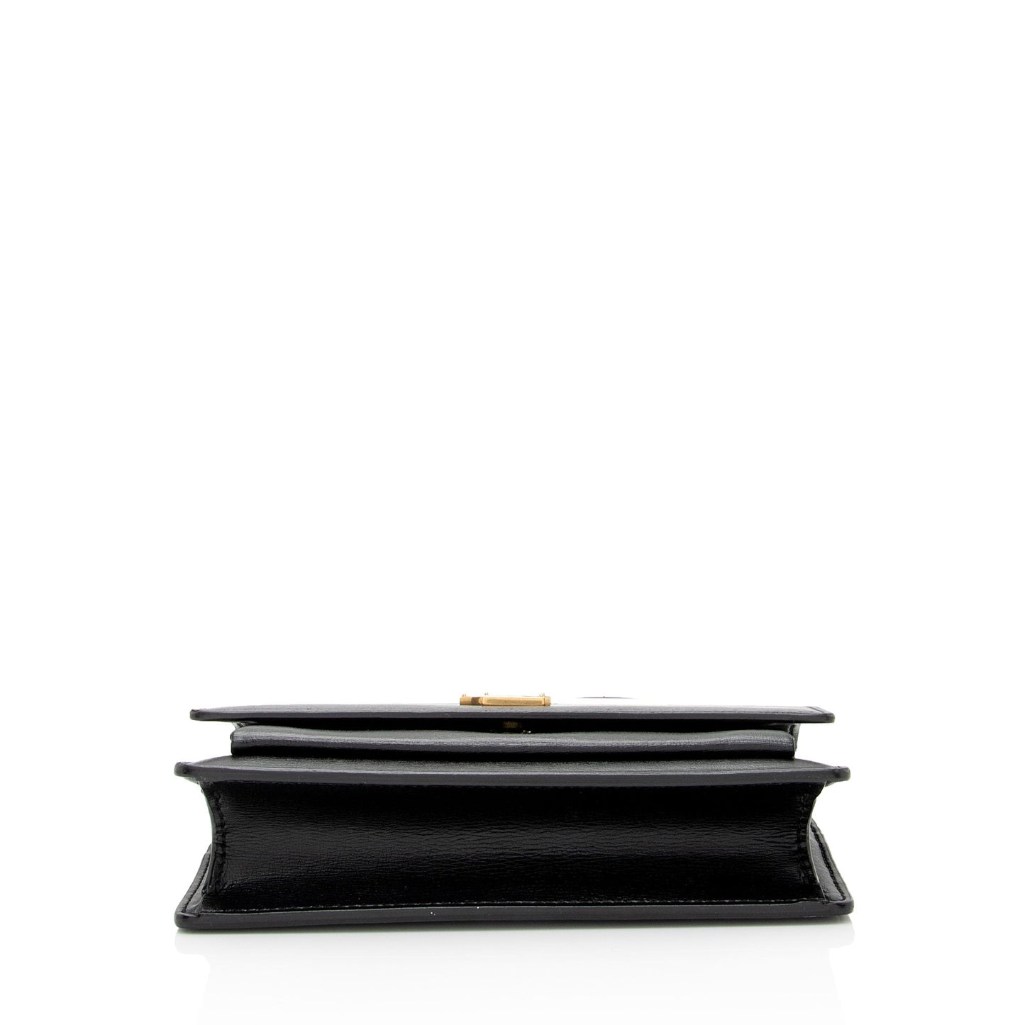 Saint Laurent Calfskin Monogram Sunset Mini Wallet on Chain Bag (SHF-dovv8x)