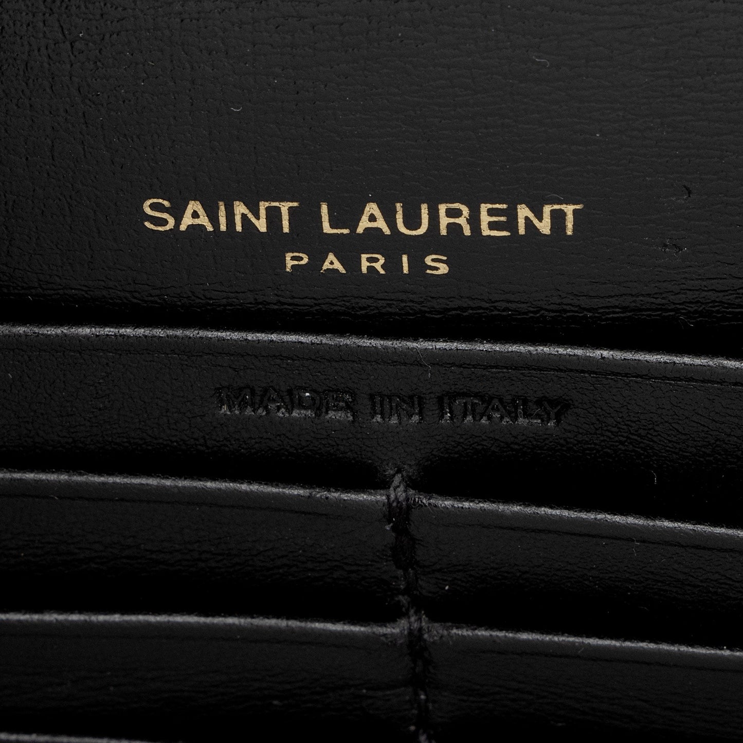 Saint Laurent Calfskin Monogram Sunset Mini Wallet on Chain Bag (SHF-dovv8x)