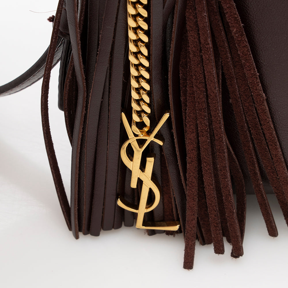 Saint Laurent Calfskin Monogram Teen Small Crossbody Bag (SHF-14971)