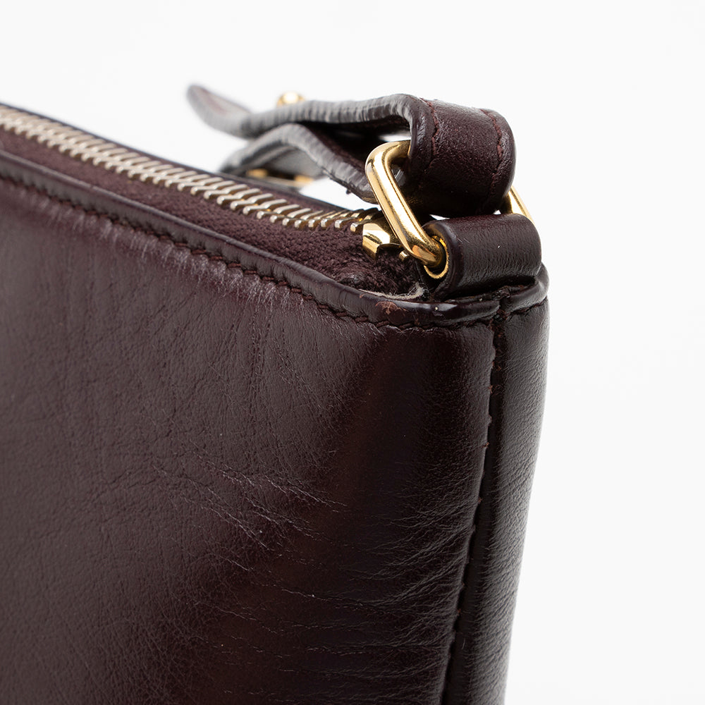 Saint Laurent Calfskin Monogram Teen Small Crossbody Bag (SHF-14971)