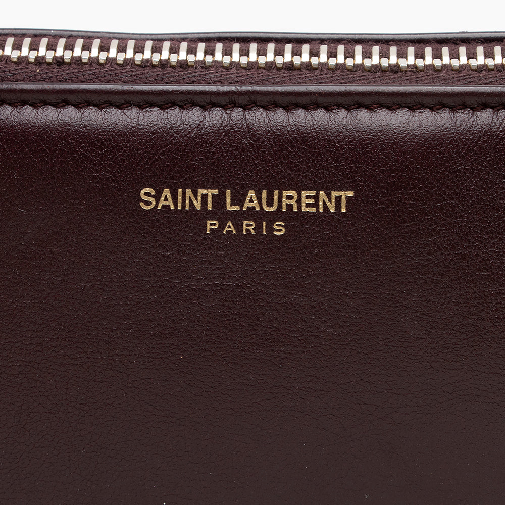 Saint Laurent Calfskin Monogram Teen Small Crossbody Bag (SHF-14971)