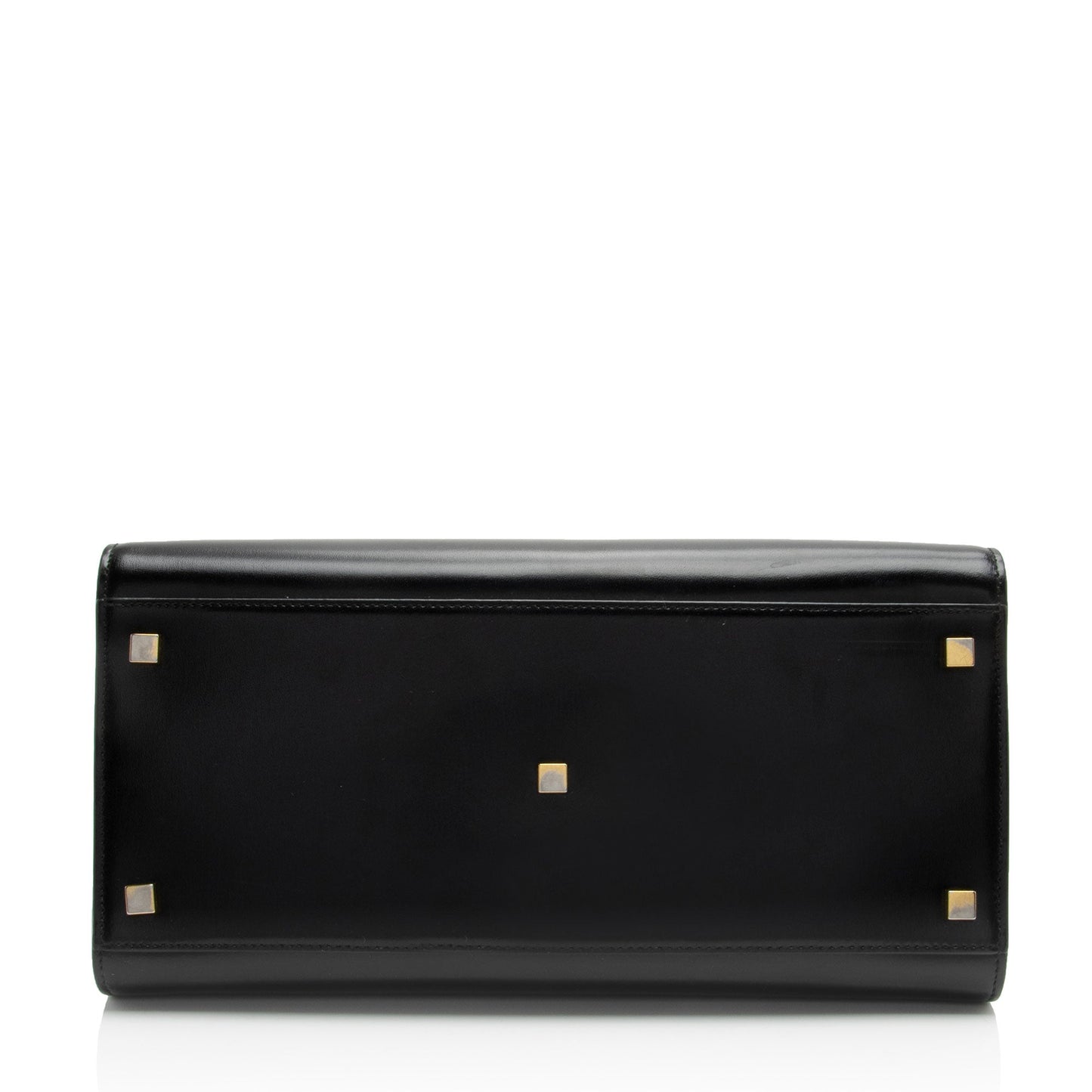 Saint Laurent Calfskin Monogram Uptown Medium Tote (SHF-GumjsZ)