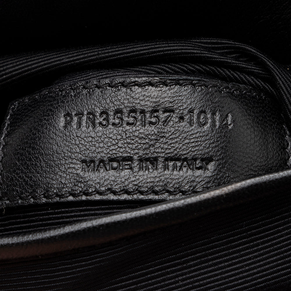 Saint Laurent Calfskin Moujik Small Satchel (SHF-16543)