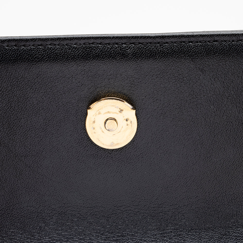 Saint Laurent Calfskin Moujik Small Satchel (SHF-16543)