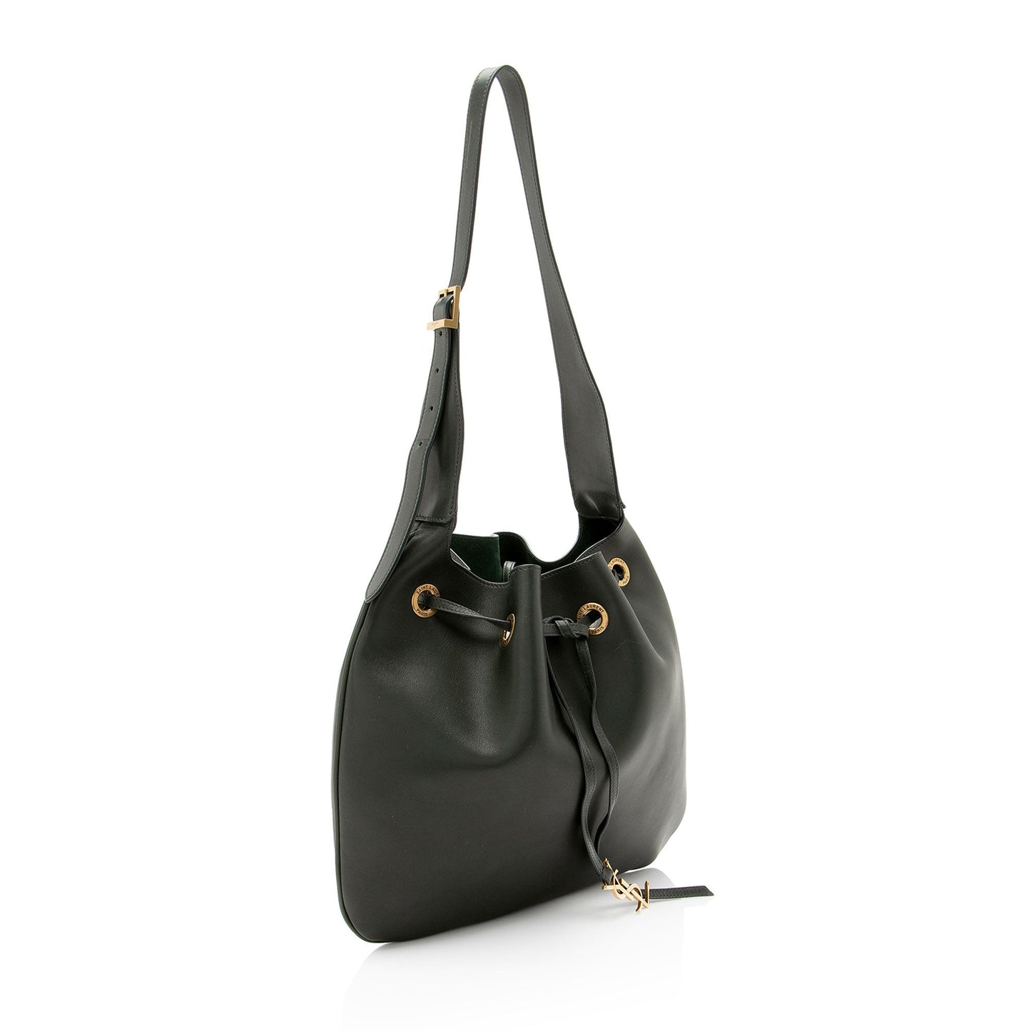 Saint Laurent Calfskin Paris VII Medium Hobo