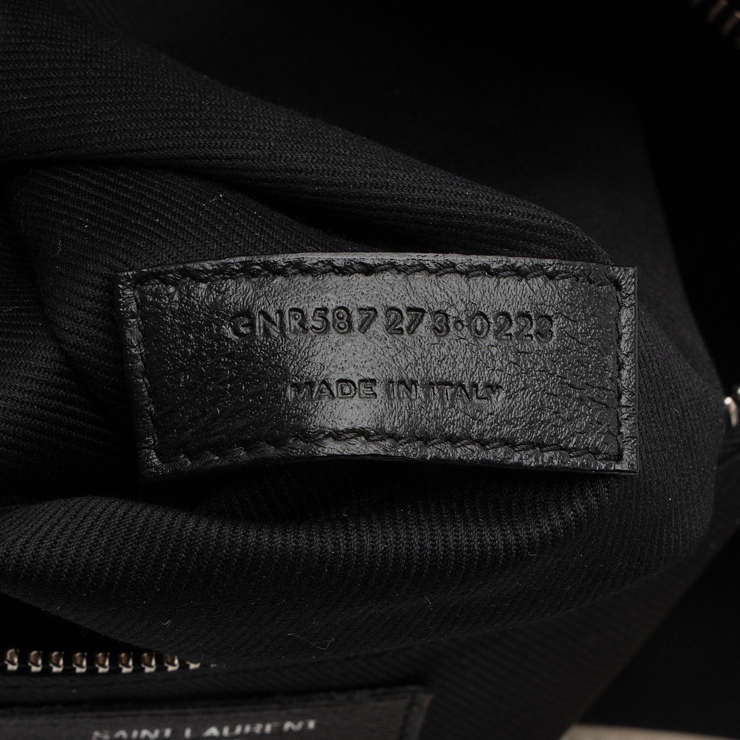 Saint Laurent Calfskin Rive Gauche Large Tote (SHF-Dugo0W)