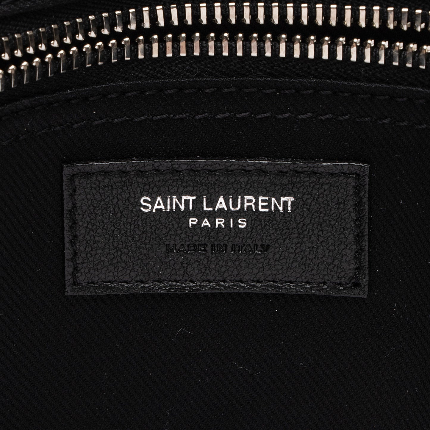 Saint Laurent Calfskin Rive Gauche Large Tote (SHF-Dugo0W)
