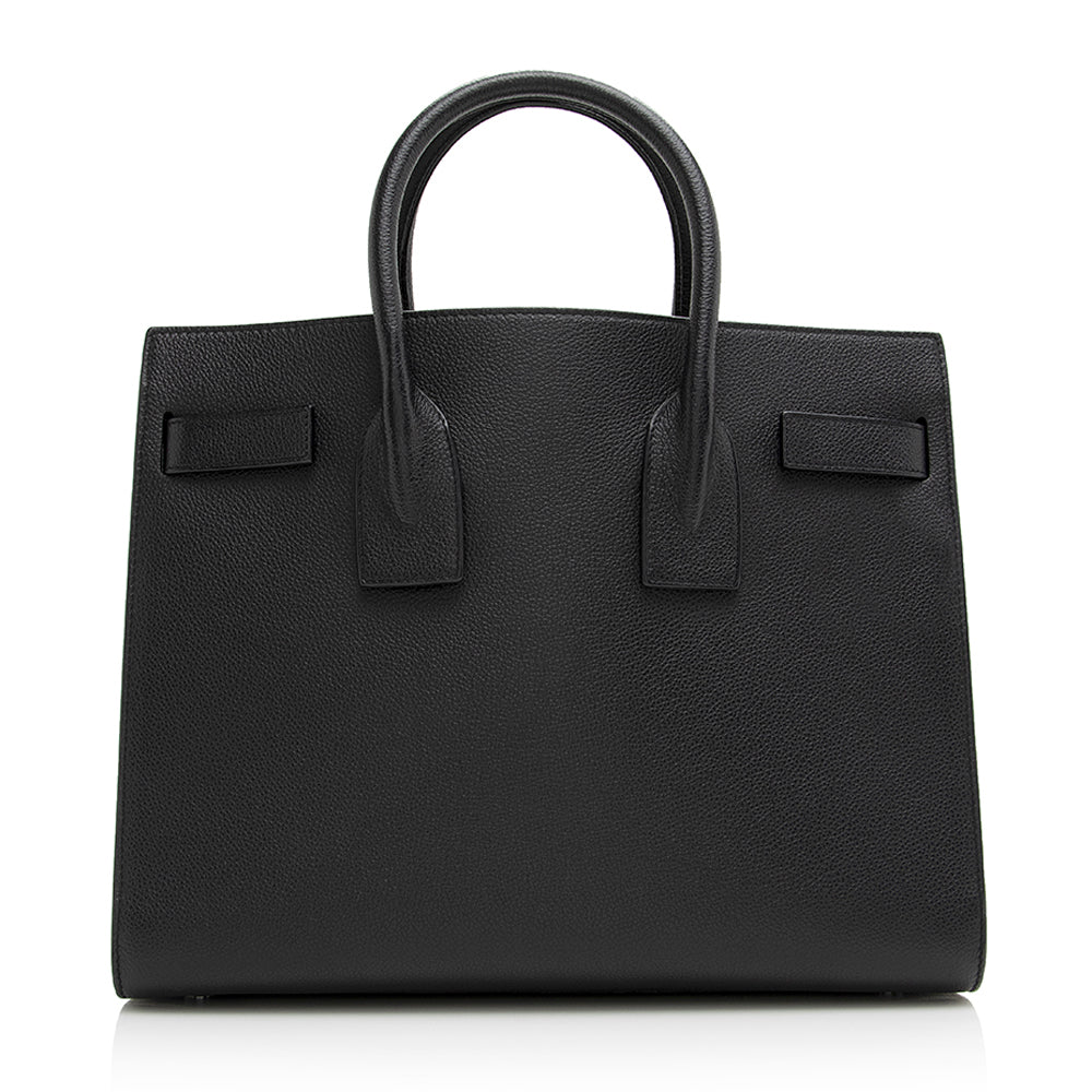 Saint Laurent Calfskin Sac De Jour Small Tote (SHF-21438)