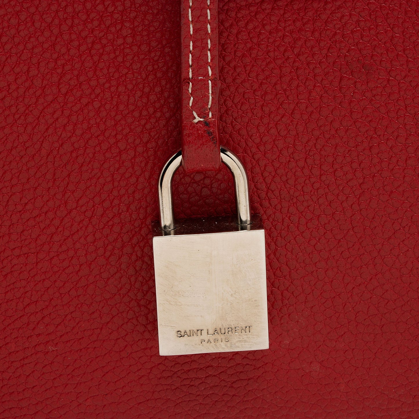 Saint Laurent Calfskin Sac De Jour Baby Tote (SHF-9fX2F7)