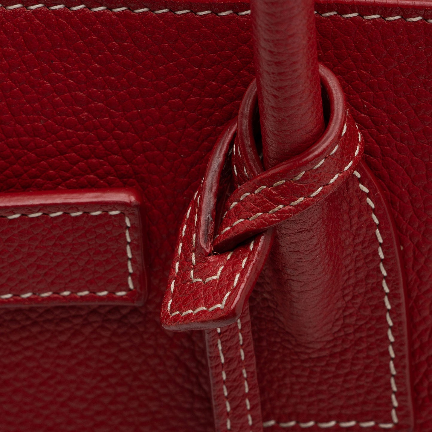 Saint Laurent Calfskin Sac De Jour Baby Tote (SHF-9fX2F7)