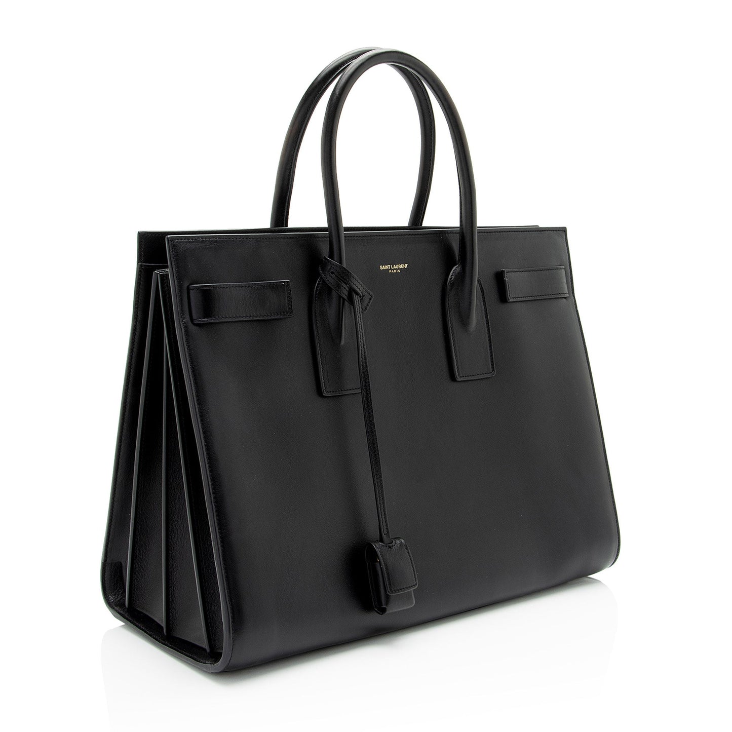 Saint Laurent Calfskin Sac De Jour Large Tote (SHF-YLAJ7Y)