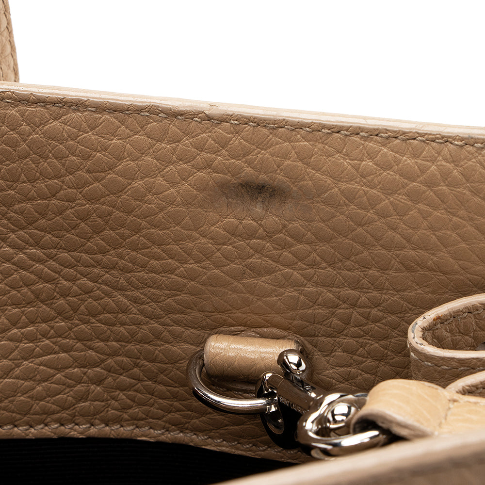 Saint Laurent Calfskin Sac De Jour Small Tote (SHF-20113)