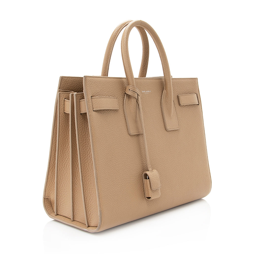 Saint Laurent Calfskin Sac De Jour Small Tote (SHF-20113)
