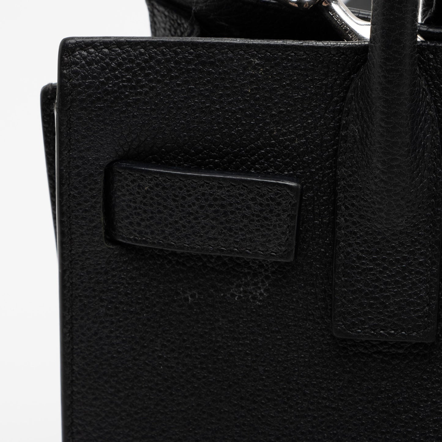 Saint Laurent Calfskin Sac De Jour Nano Tote (SHF-9rfN7F)