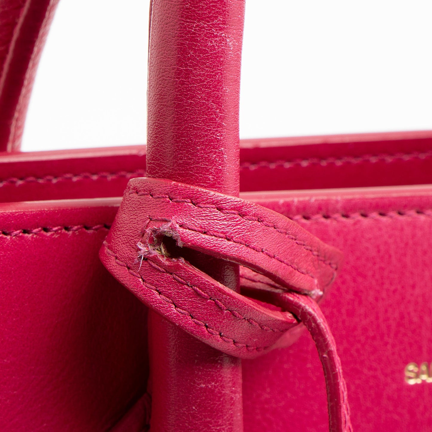 Saint Laurent Calfskin Sac De Jour Small Tote