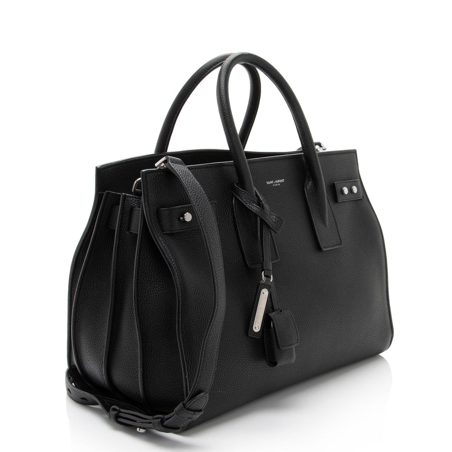 Saint Laurent Supple Calfskin Sac De Jour Small Tote
