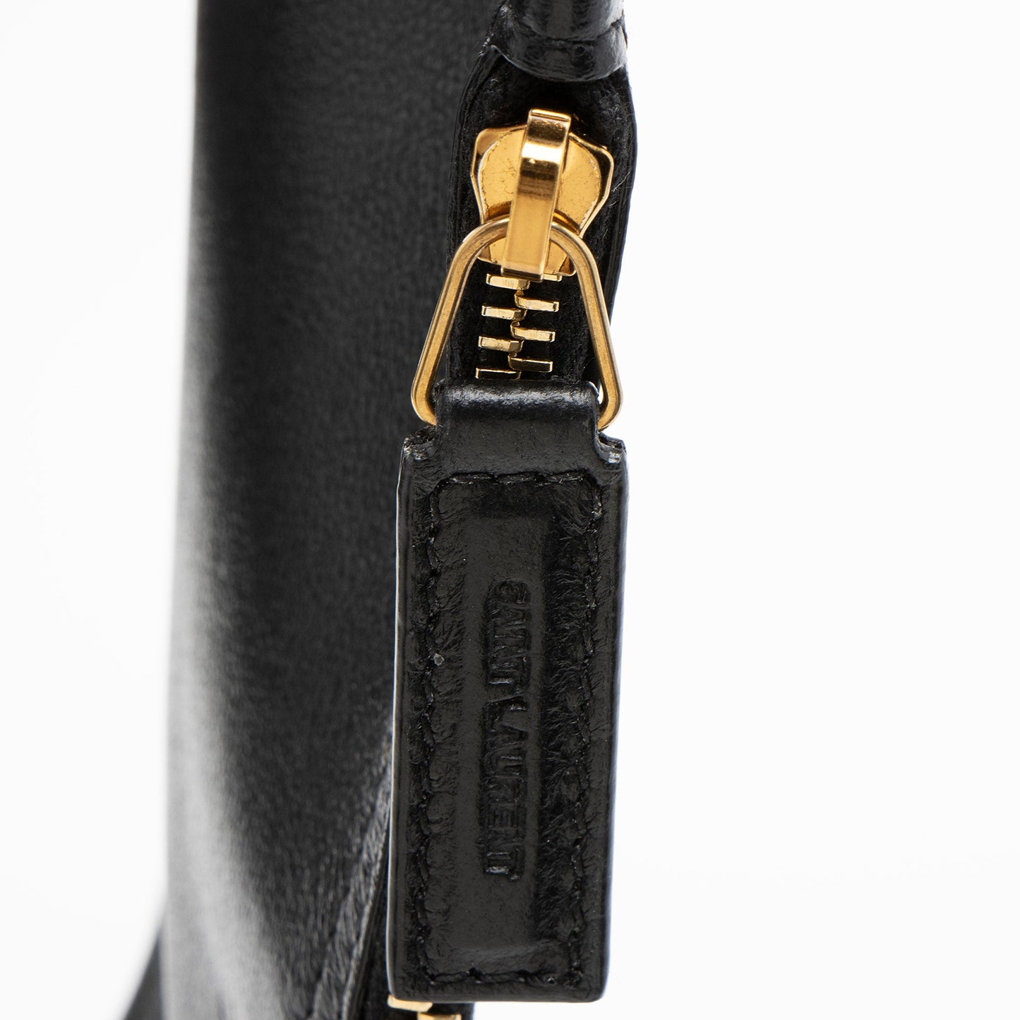 Saint Laurent Calfskin Tag Hobo (SHF-Kfbwfp)