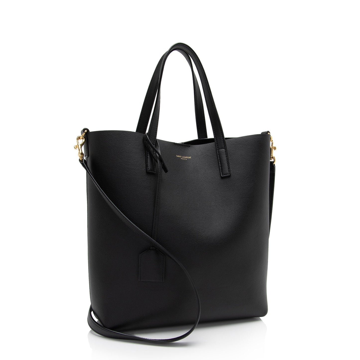 Saint Laurent Calfskin Toy Shopping Tote (SHF-Txsnak)