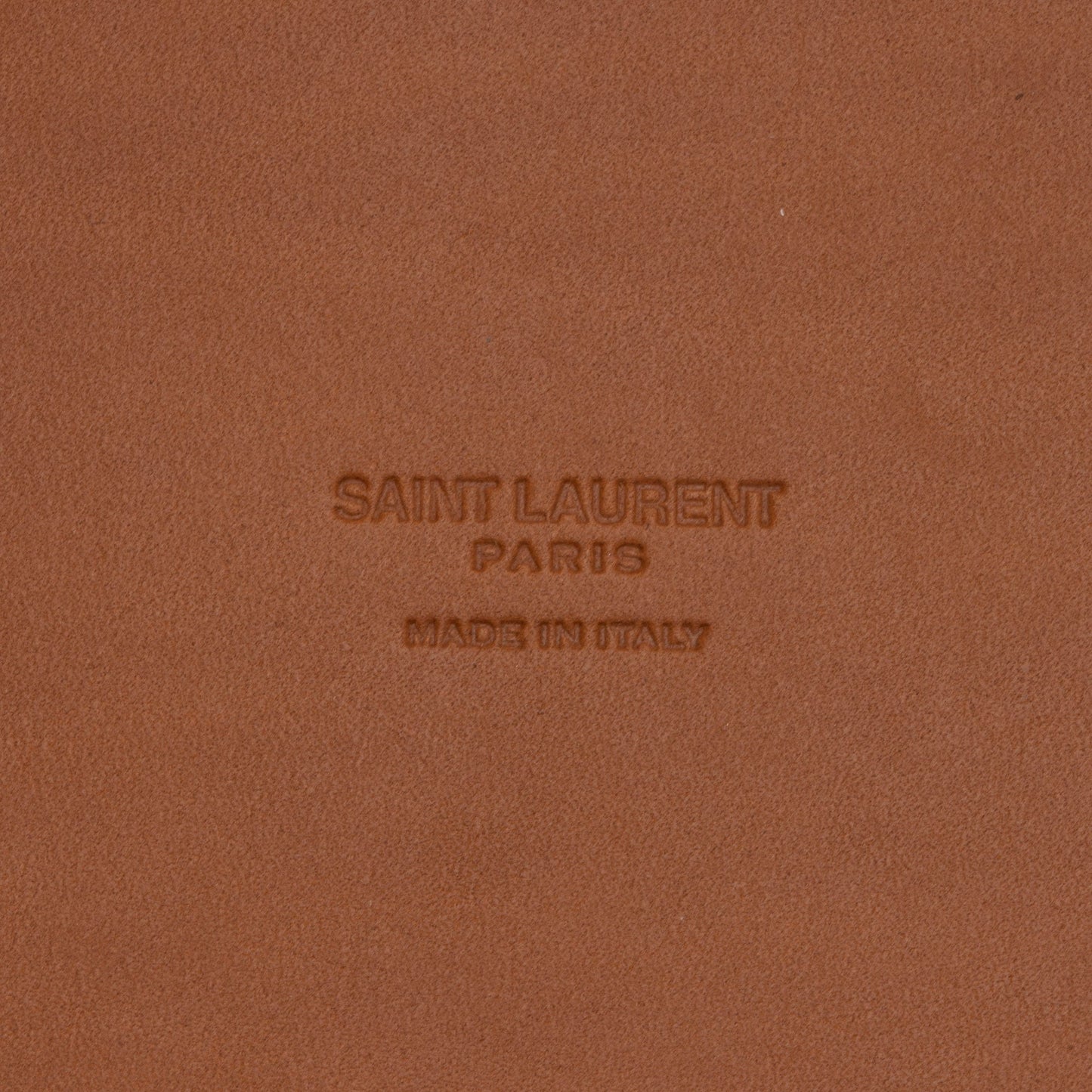 Saint Laurent Calfskin Vinyl Cabas Tote (SHF-wgVvKm)
