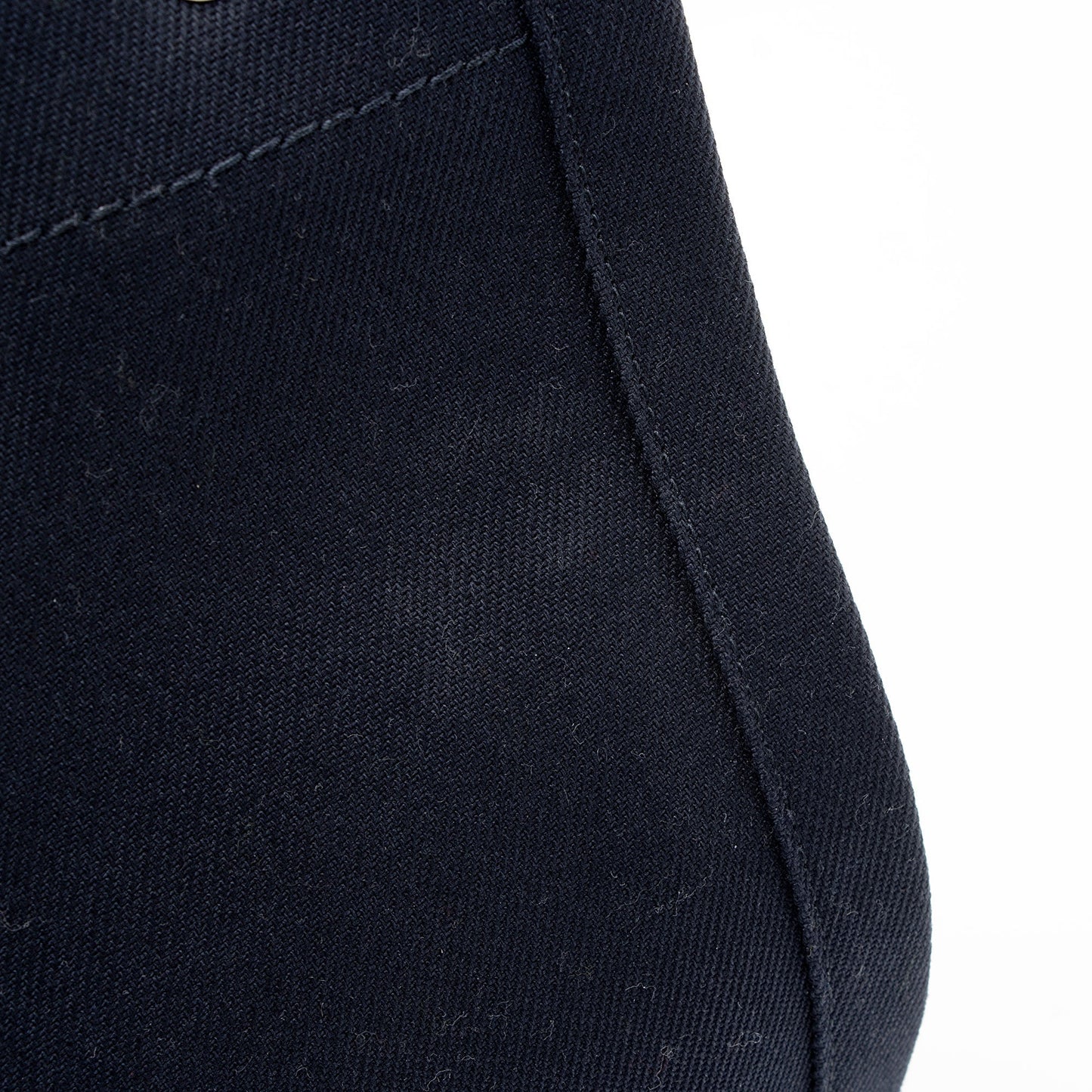Saint Laurent Canvas Calfskin Rive Gauche Large Tote
