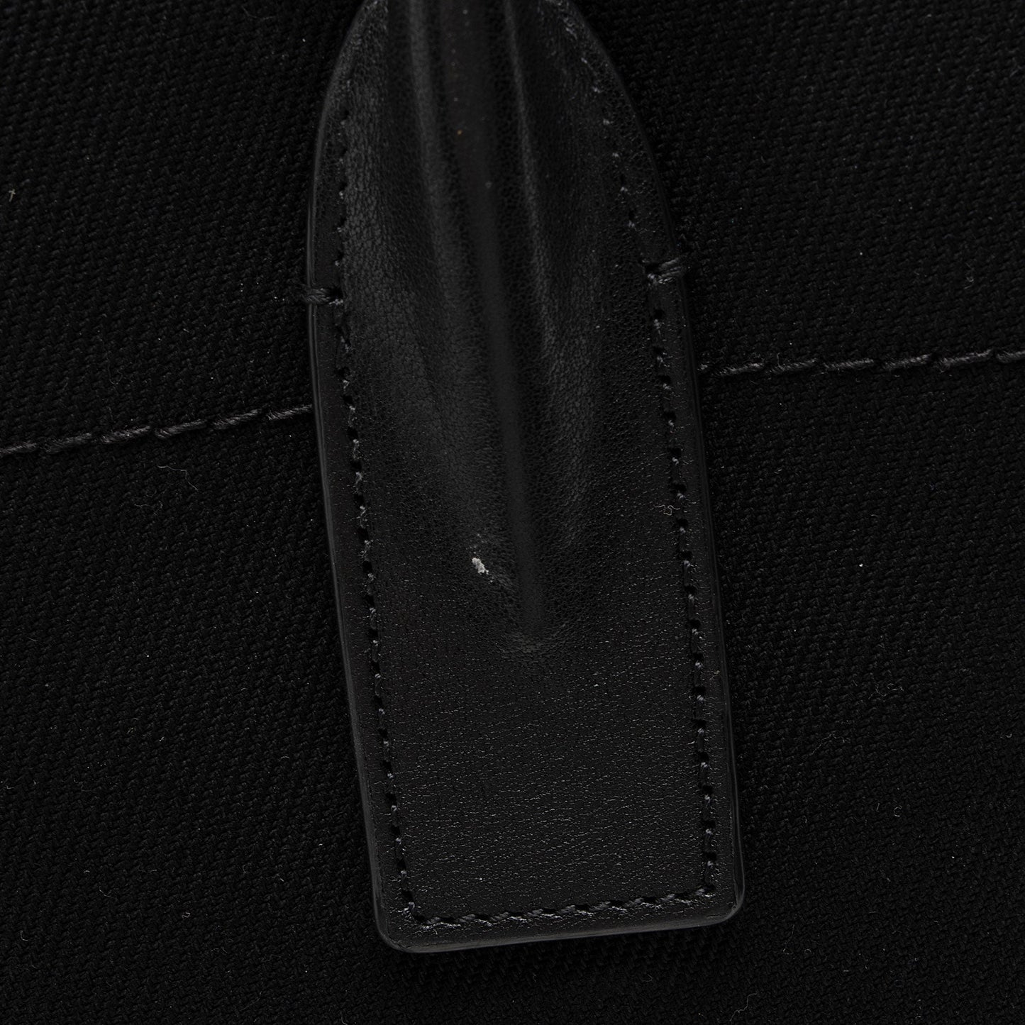 Saint Laurent Linen Calfskin Rive Gauche N/S Tote