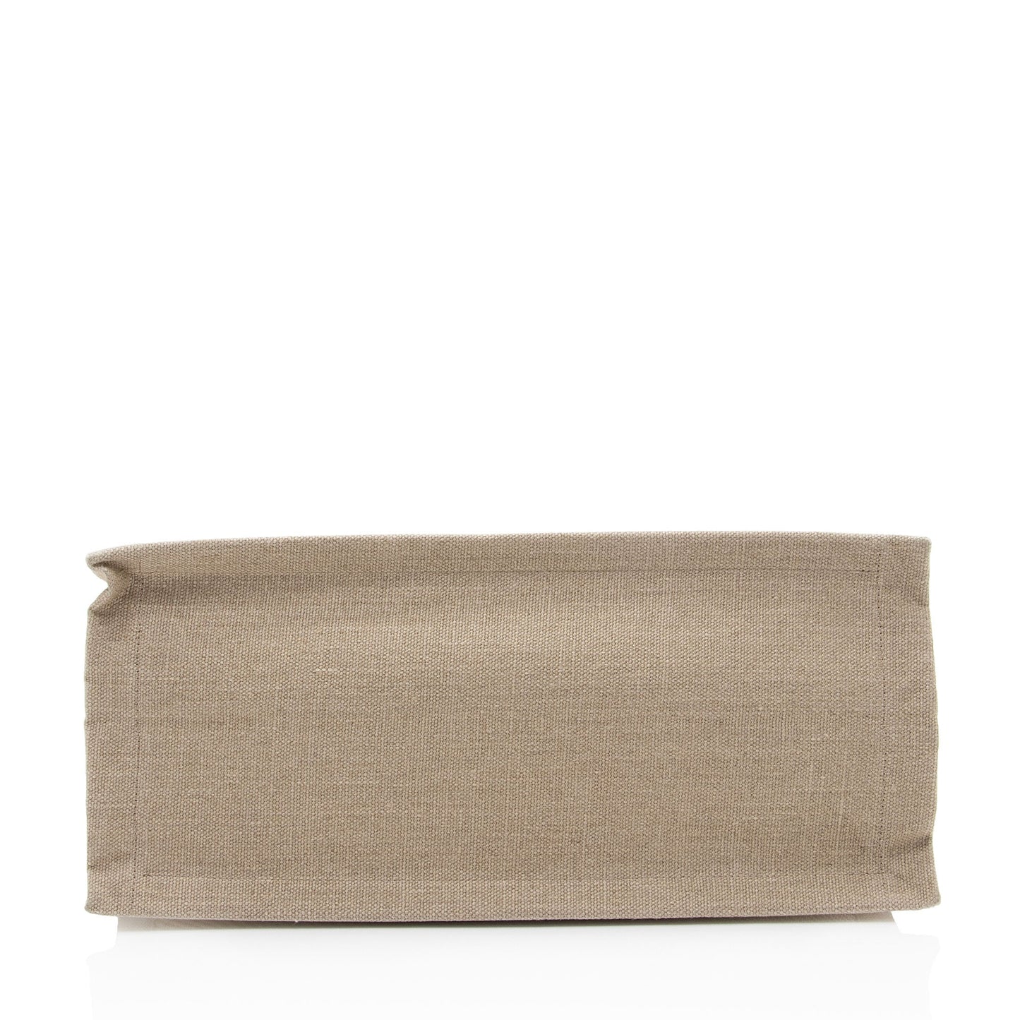 Saint Laurent Canvas Calfskin Rive Gauche Small Tote (SHF-UbHsVK)