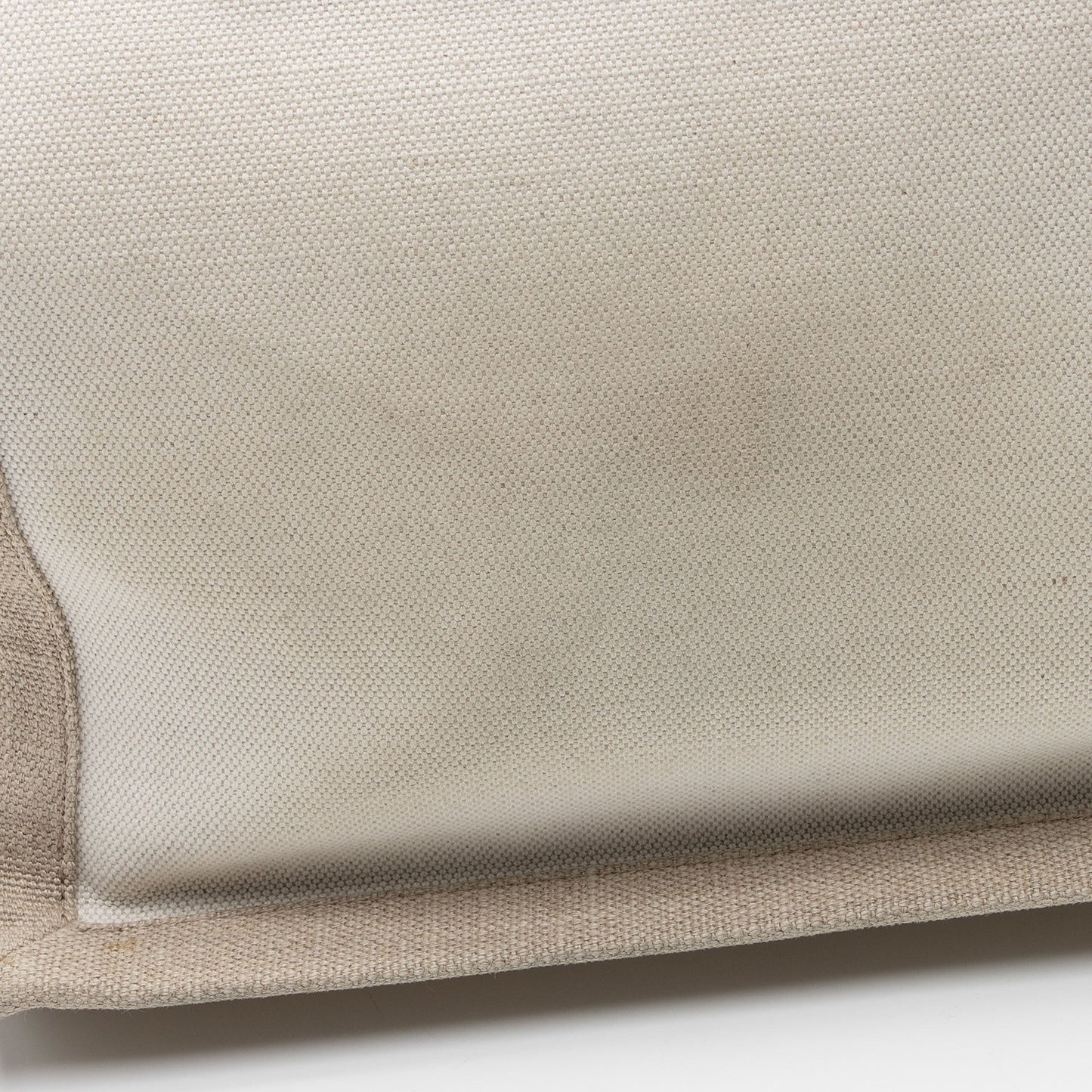 Saint Laurent Canvas Calfskin Rive Gauche Small Tote