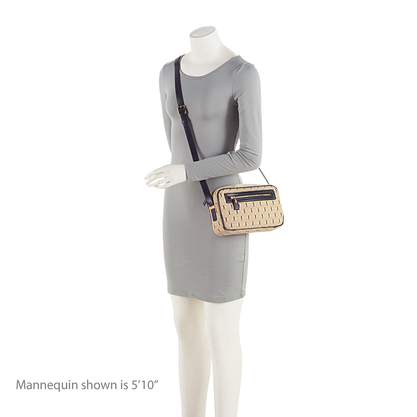 Saint Laurent Canvas Le Monogramme Camera Bag