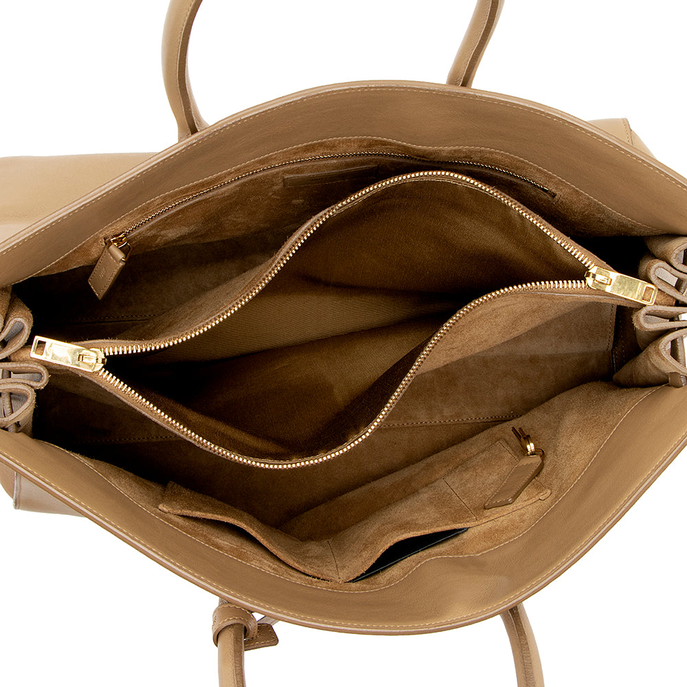 Saint Laurent Classic Calfskin Large Sac De Jour Tote - FINAL SALE (SHF-15261)