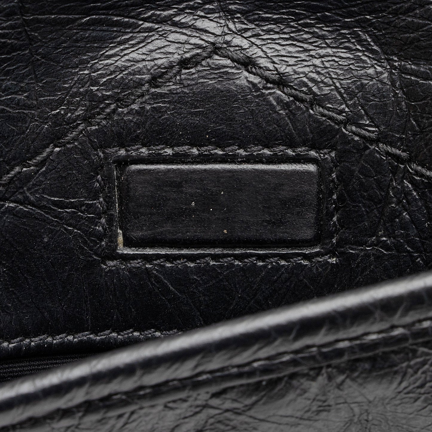 Saint Laurent Crinkled Calfskin Matte Black Monogram Niki Large Shoulder Bag (SHF-eFW25Q)