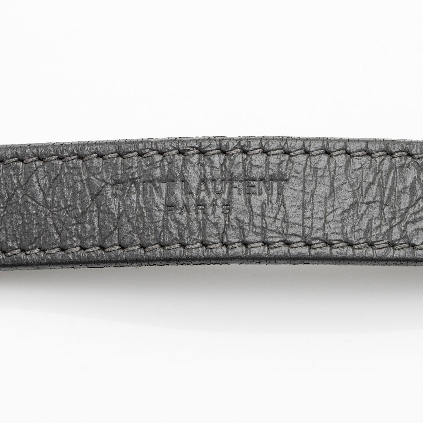 Saint Laurent Crinkled Calfskin Monogram Niki Chain Wallet (SHF-9O6DRW)
